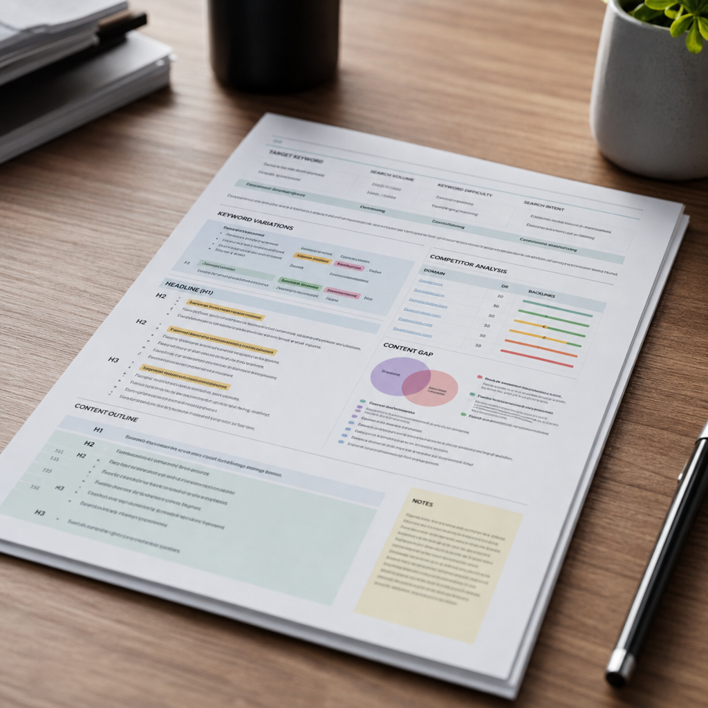 SEO Brief: Kompletan vodič za content strategiju od nule