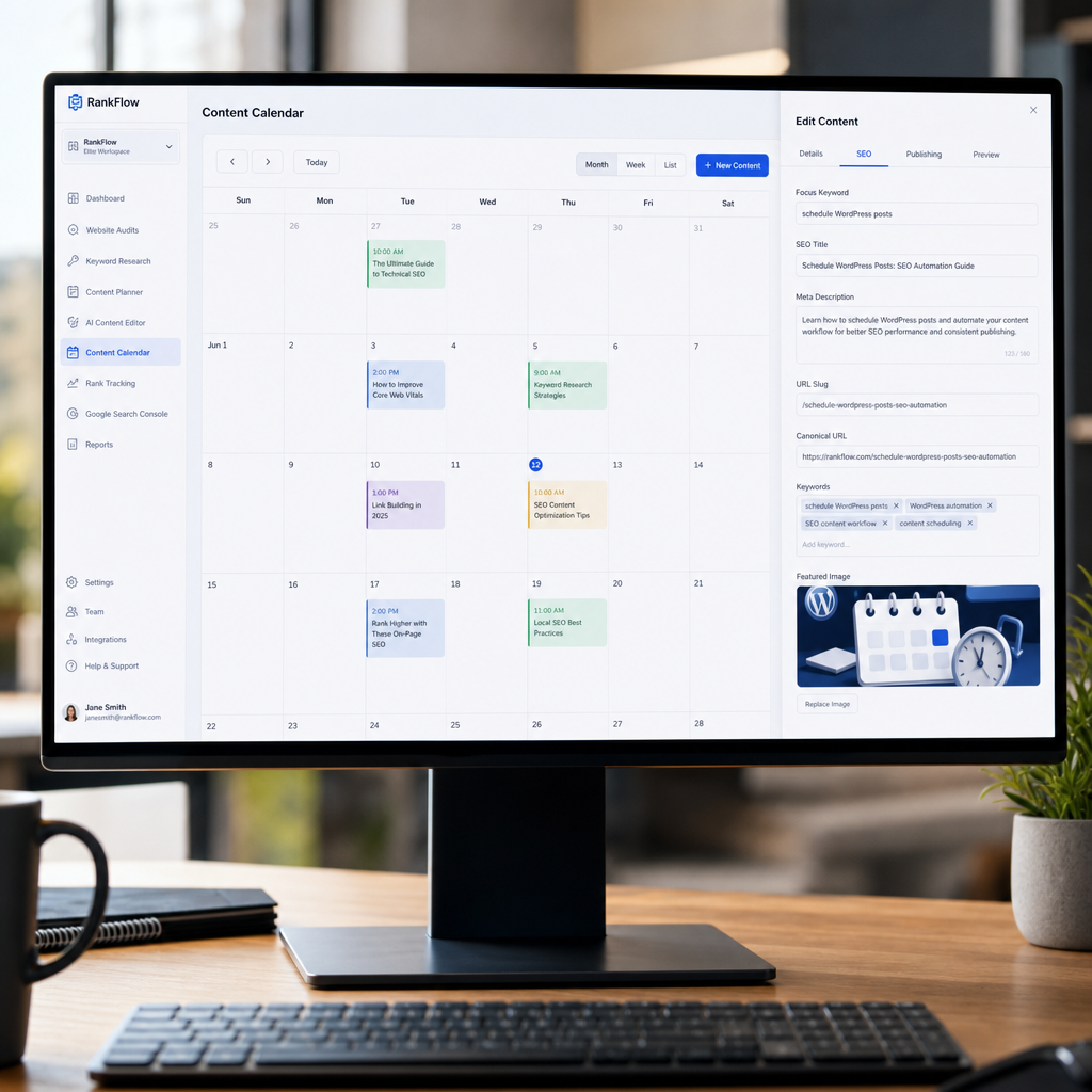Schedule WordPress Posts SEO Automation – Kako da planirate i automatizujete objavljivanje sadržaja