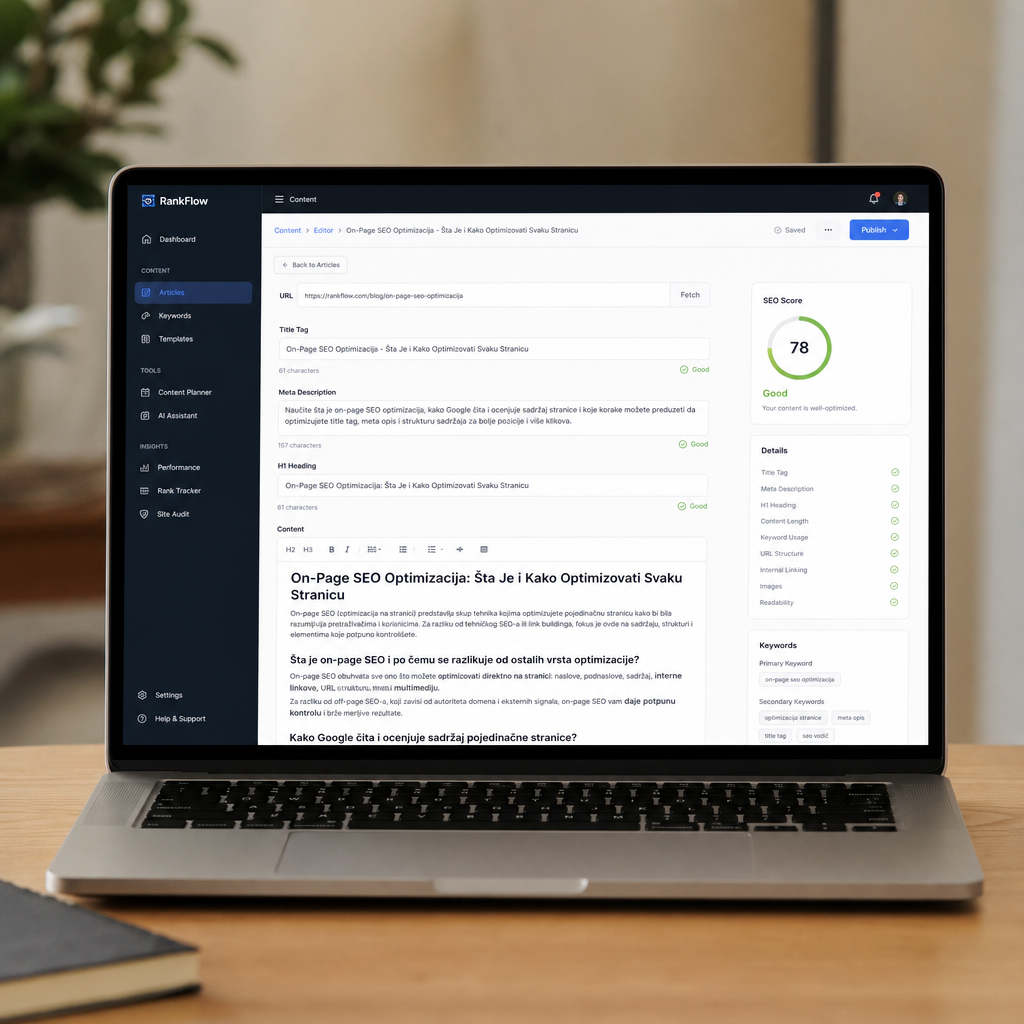 On-Page SEO Optimizacija – Šta Je i Kako Optimizovati Svaku Stranicu